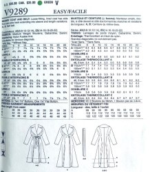 9289 vog coat bk